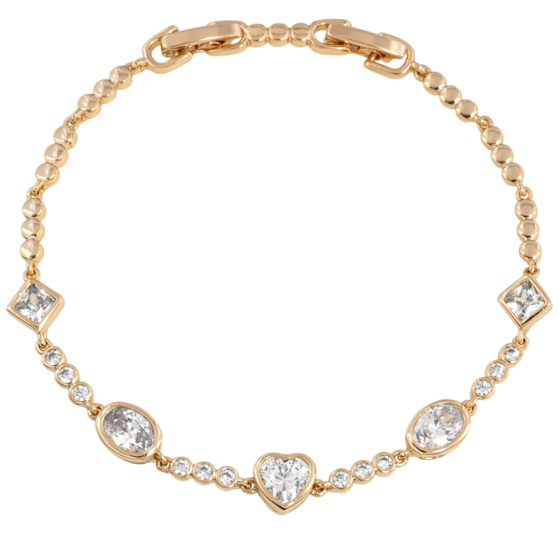 Браслет Xuping Позолота 18K Кришталева доріжка розмір з доп. замком 17.5,19.5см х 3мм фото №14 Браслет Xuping Позолота 18K Кришталева доріжка розмір з доп. замком 17.5,19.5см х 3мм фото №14