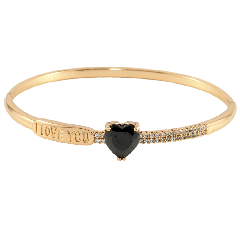 Браслет Xuping Позолота 18K I Love you ø 5.7см фото №7 Браслет Xuping Позолота 18K I Love you ø 5.7см фото №7