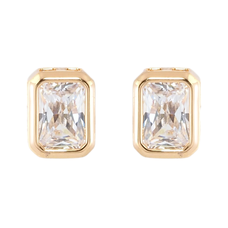 Серьги Xuping Позолота 18K пусеты Фианиты фото №13 Серьги Xuping Позолота 18K пусеты Фианиты фото №13