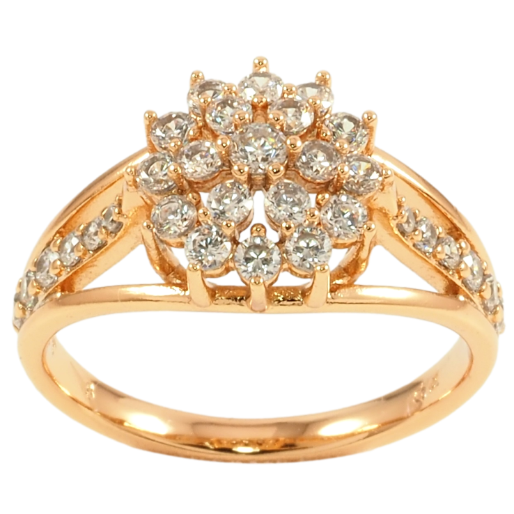 Каблучка Xuping Позолота 18K «Інкрустація цирконієм» фото №15 Каблучка Xuping Позолота 18K «Інкрустація цирконієм» фото №15