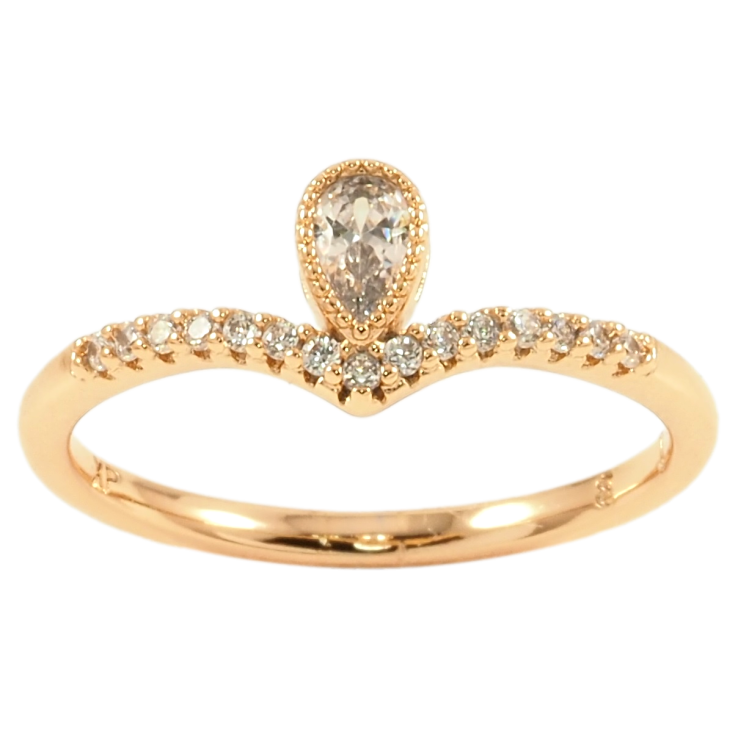 Каблучка Xuping Позолота 18K «Грація з цирконієм» фото №15 Каблучка Xuping Позолота 18K «Грація з цирконієм» фото №15