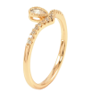 Каблучка Xuping Позолота 18K «Грація з цирконієм» фото №2 Каблучка Xuping Позолота 18K «Грація з цирконієм» фото №2