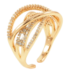 Кольцо Xuping Позолота 18K Инкрустация цирконием фото №2 Кольцо Xuping Позолота 18K Инкрустация цирконием фото №2