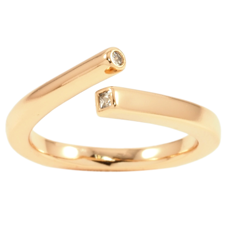 Каблучка Xuping Позолота 18K Декоративне з кристалами» фото №19 Каблучка Xuping Позолота 18K Декоративне з кристалами» фото №19