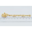 Брошь Цветочная подвеска с розовыми стразами фото №2