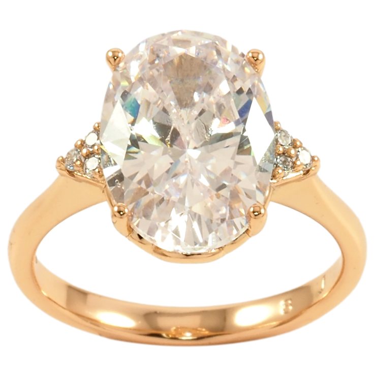 Каблучка Xuping Позолота 18K Великий фіаніт фото №21 Каблучка Xuping Позолота 18K Великий фіаніт фото №21