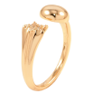 Каблучка Xuping Позолота 18K Зірочка з півколом фото №2 Каблучка Xuping Позолота 18K Зірочка з півколом фото №2