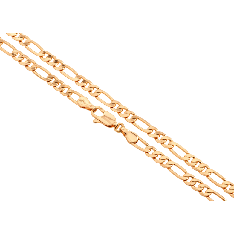 Ланцюжок Xuping Позолота 18K Плетіння Фігаро довжина 45см х 4мм фото №1 Ланцюжок Xuping Позолота 18K Плетіння Фігаро довжина 45см х 4мм фото №1