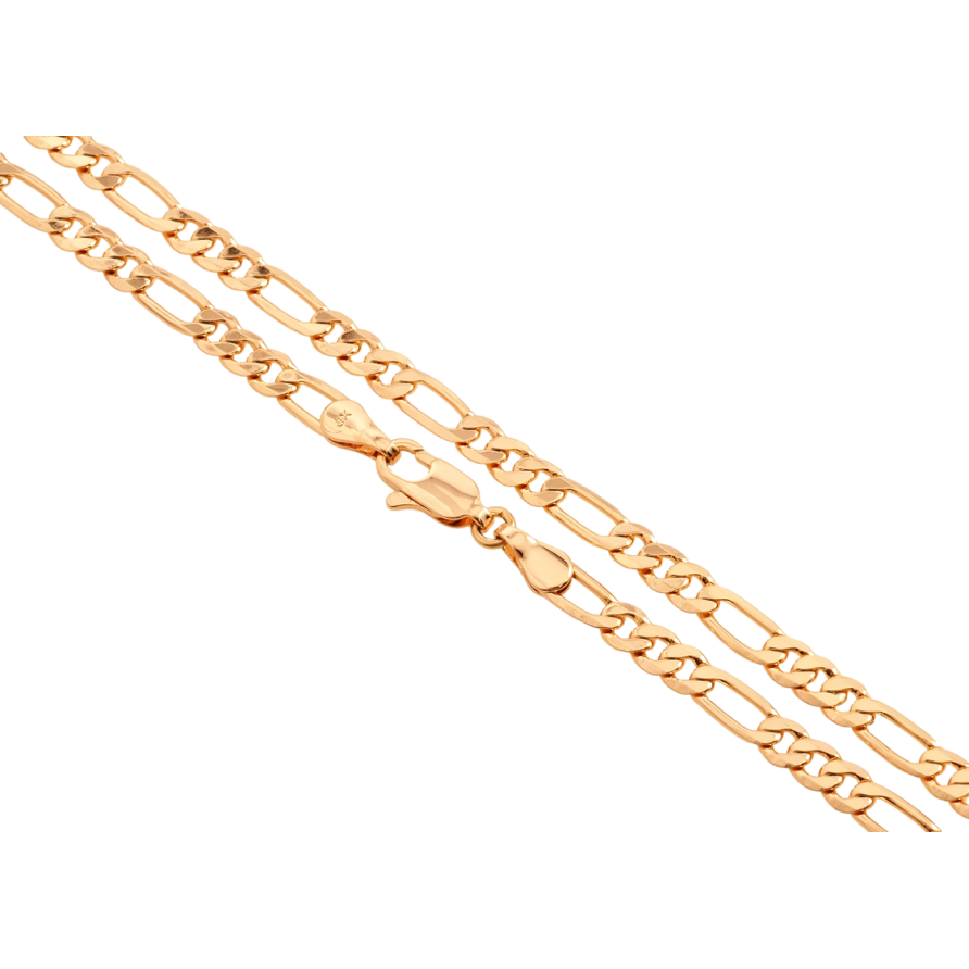 Ланцюжок Xuping Позолота 18K Плетіння Фігаро довжина 45см х 4мм фото №1 Ланцюжок Xuping Позолота 18K Плетіння Фігаро довжина 45см х 4мм фото №1