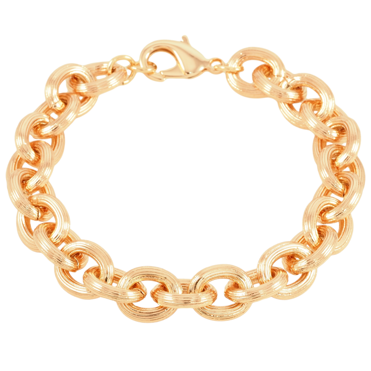 Браслет Xuping Позолота 18K Цепочка Якорная размер 21.5см х 11мм фото №19 Браслет Xuping Позолота 18K Цепочка Якорная размер 21.5см х 11мм фото №19