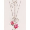 Кулон Xuping колір Родій з кр-ми Swarovski на ланцюжку Лебеді з кристалами довжина 40-45см х 1мм фото №2 Кулон Xuping колір Родій з кр-ми Swarovski на ланцюжку Лебеді з кристалами довжина 40-45см х 1мм фото №2