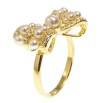 Каблучка Xuping QQMM Позолота 14K Розкішний бант фото №2 Каблучка Xuping QQMM Позолота 14K Розкішний бант фото №2