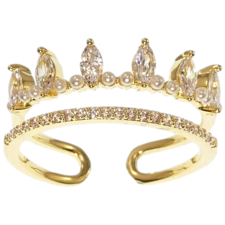 Кольцо Xuping QQMM Позолота 14K Корона фото №19 Кольцо Xuping QQMM Позолота 14K Корона фото №19