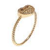 Кольцо Xuping QQMM Позолота 18K Сердце инкрустация цирконием фото №2 Кольцо Xuping QQMM Позолота 18K Сердце инкрустация цирконием фото №2