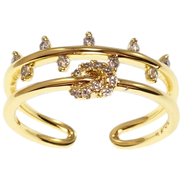 Кольцо Xuping QQMM Позолота 14K Инкрустация цирконий фото №6 Кольцо Xuping QQMM Позолота 14K Инкрустация цирконий фото №6