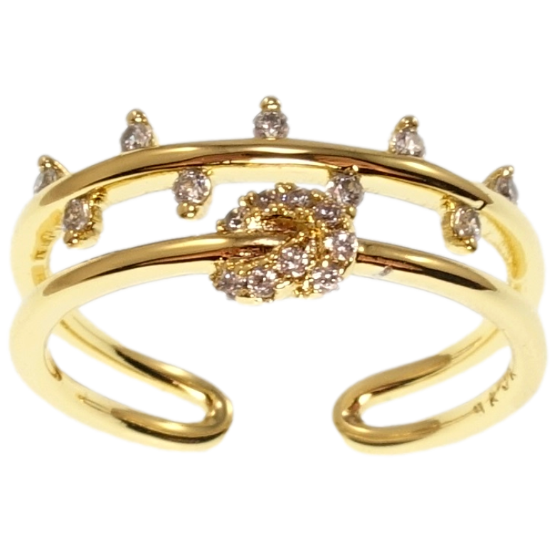 Каблучка Xuping QQMM Позолота 14K Інкрустація цирконій фото №4 Каблучка Xuping QQMM Позолота 14K Інкрустація цирконій фото №4