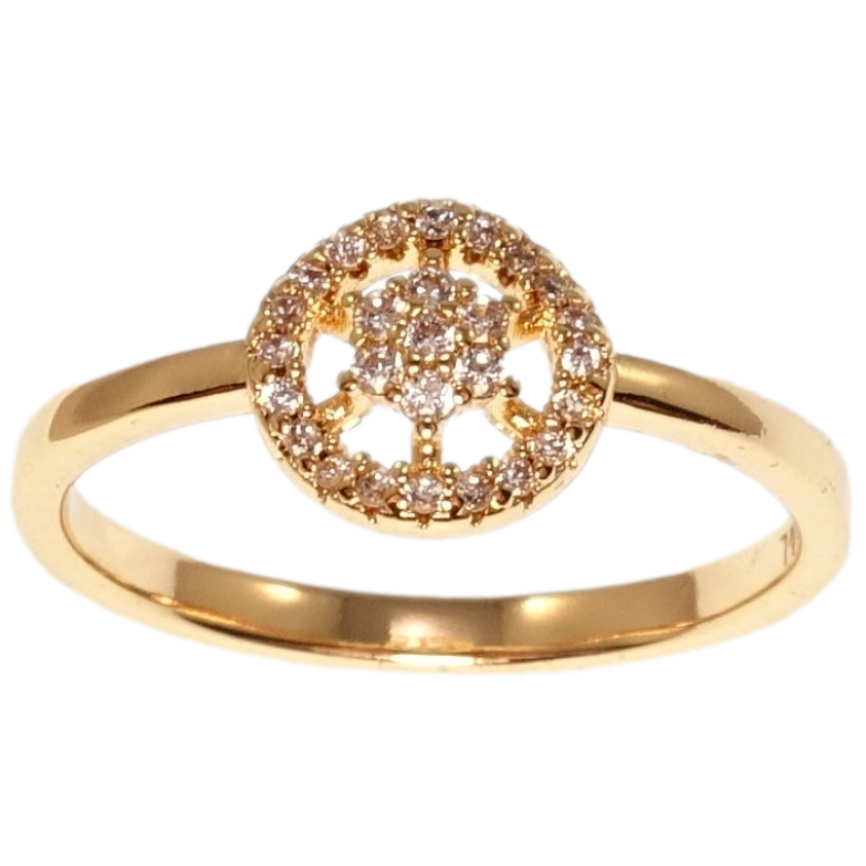 Каблучка Xuping M&L Колір 18K Колесо удачі фото №8 Каблучка Xuping M&L Колір 18K Колесо удачі фото №8