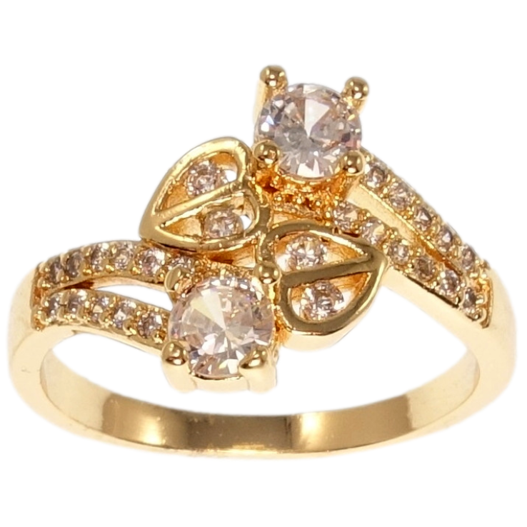 Кольцо Xuping M&L Цвет 18K Пылкость сердец фото №10 Кольцо Xuping M&L Цвет 18K Пылкость сердец фото №10