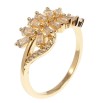 Кольцо Xuping M&L Цвет 18K Кристальная веточка фото №2 Кольцо Xuping M&L Цвет 18K Кристальная веточка фото №2