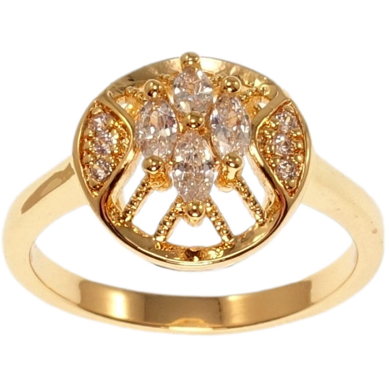 Каблучка Xuping M&L Колір 18K Шарм фото №1 Каблучка Xuping M&L Колір 18K Шарм фото №1
