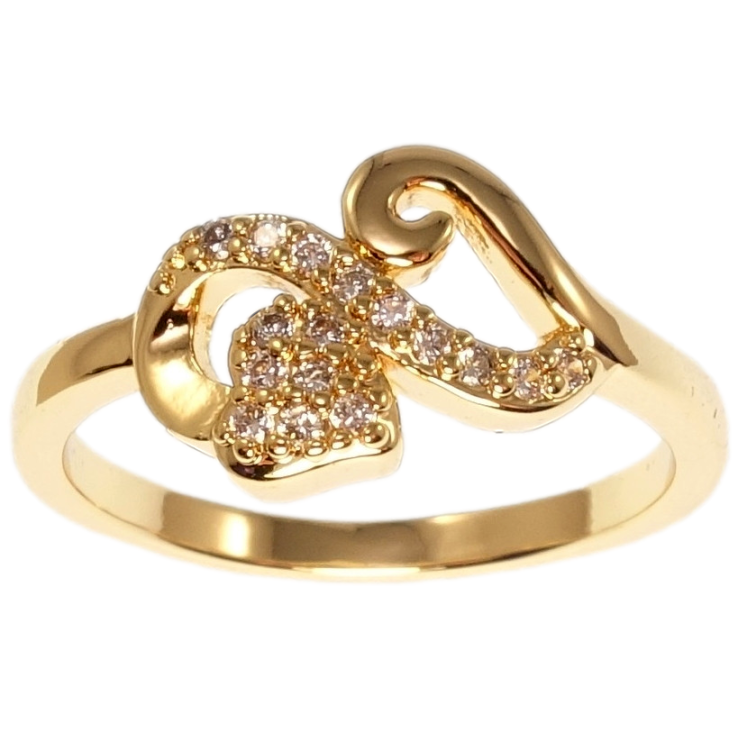Кольцо Xuping M&L Цвет 18K Влюбленность фото №20 Кольцо Xuping M&L Цвет 18K Влюбленность фото №20
