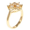 Кольцо Xuping M&L Цвет 18K Роскошный цветок фото №2