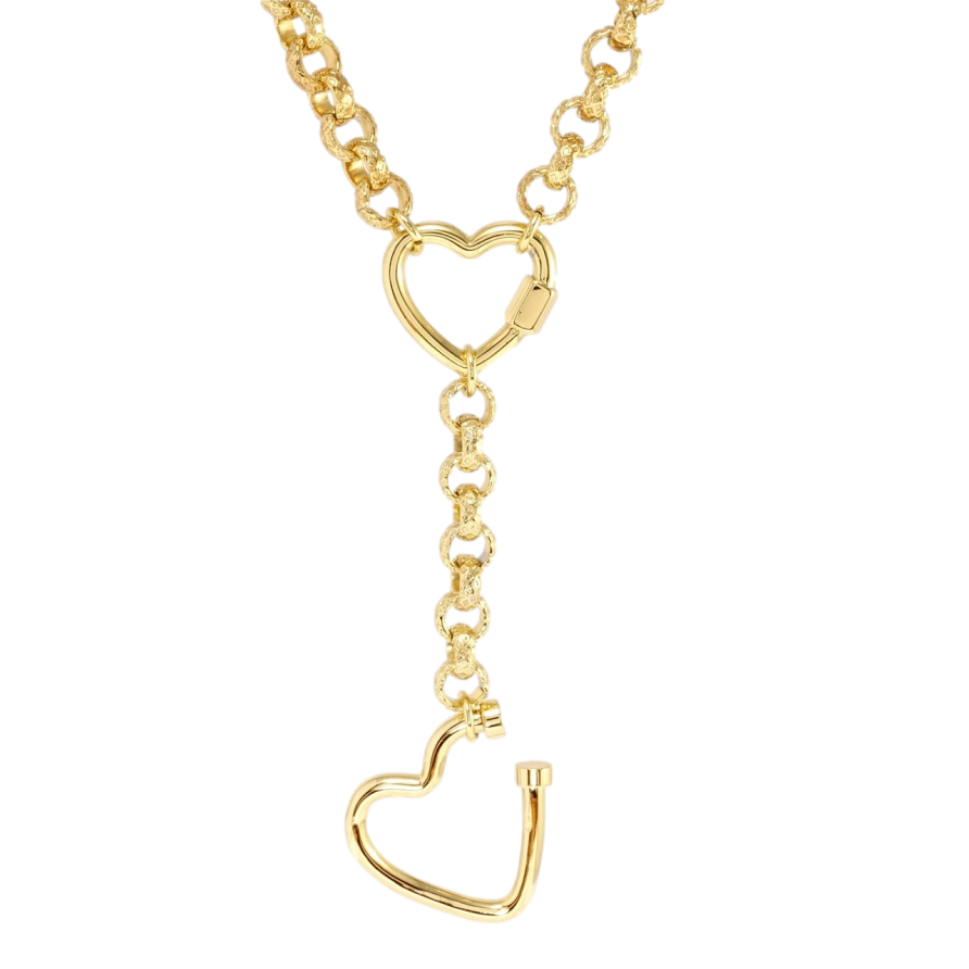 Кулон на ланцюжку Xuping QQMM Позолота 14K Сердечка на ланцюжку Бельцер довжина з дод.ланцюжком 41-46,5см х 6мм фото №1 Кулон на ланцюжку Xuping QQMM Позолота 14K Сердечка на ланцюжку Бельцер довжина з дод.ланцюжком 41-46,5см х 6мм фото №1