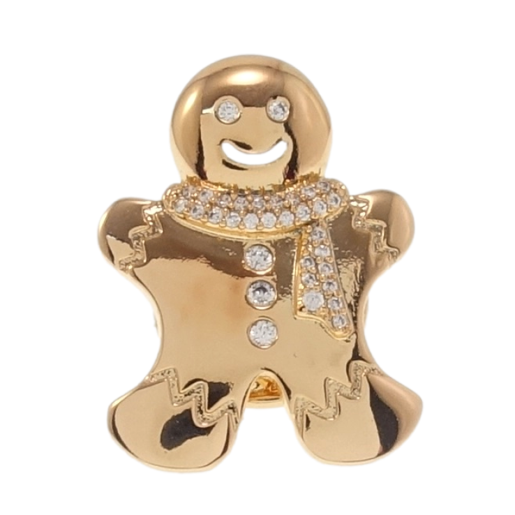 Брошка Xuping QQMM Позолота 18K Пряничний чоловічок фото №24
