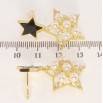 Серьги Xuping JEAN GOUJON Позолота 14K пусеты Звездные подвески с жемчугом фото №2 Серьги Xuping JEAN GOUJON Позолота 14K пусеты Звездные подвески с жемчугом фото №2