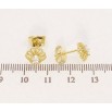 Сережки Xuping JEAN GOUJON Позолота 14K пусети Декоративні квіточки з кристалами фото №2 Сережки Xuping JEAN GOUJON Позолота 14K пусети Декоративні квіточки з кристалами фото №2
