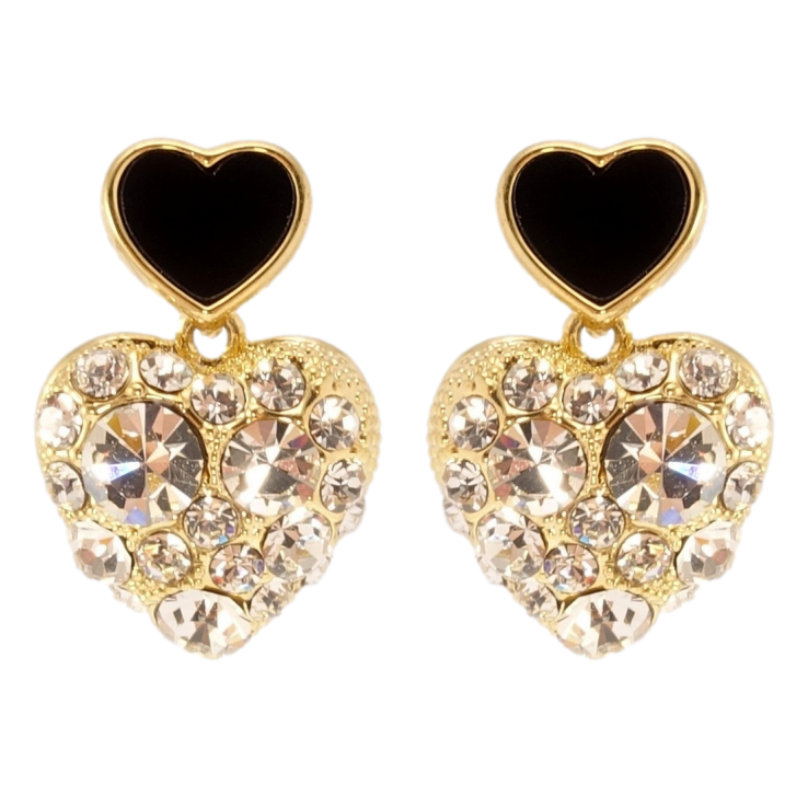Сережки Xuping JEAN GOUJON Позолота 14K пусети Сердечка з цирконієм фото №16 Сережки Xuping JEAN GOUJON Позолота 14K пусети Сердечка з цирконієм фото №16