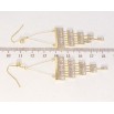 Серьги Xuping JEAN GOUJON Позолота 14K французский замок Экстравагантные подвески с цирконием фото №2 Серьги Xuping JEAN GOUJON Позолота 14K французский замок Экстравагантные подвески с цирконием фото №2