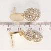 Сережки Xuping JEAN GOUJON Позолота 14K пусети Елегантність фото №2