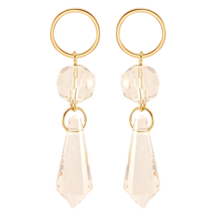 Серьги Xuping JEAN GOUJON Позолота 18K пусеты Экстравагантные кристальные подвески фото №23 Серьги Xuping JEAN GOUJON Позолота 18K пусеты Экстравагантные кристальные подвески фото №23