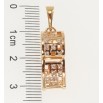 Кулон Xuping M&L Колір 18K Свисток з цирконієм для ланцюжка до 6мм фото №3