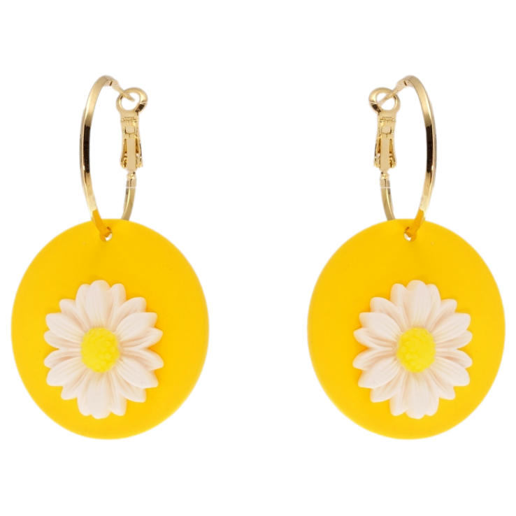 Серьги Xuping JEAN GOUJON Позолота 14K итальянский замок Кольца с подвесками покрытие Soft-touch фото №20