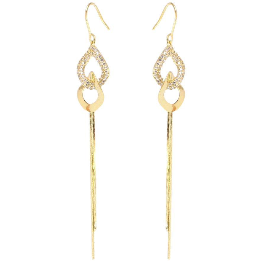 Серьги Xuping JEAN GOUJON Позолота 14K французский замок Элегантность фото №1 Серьги Xuping JEAN GOUJON Позолота 14K французский замок Элегантность фото №1