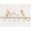 Серьги Xuping JEAN GOUJON Позолота 14K пусеты Перламутровые банты фото №2 Серьги Xuping JEAN GOUJON Позолота 14K пусеты Перламутровые банты фото №2