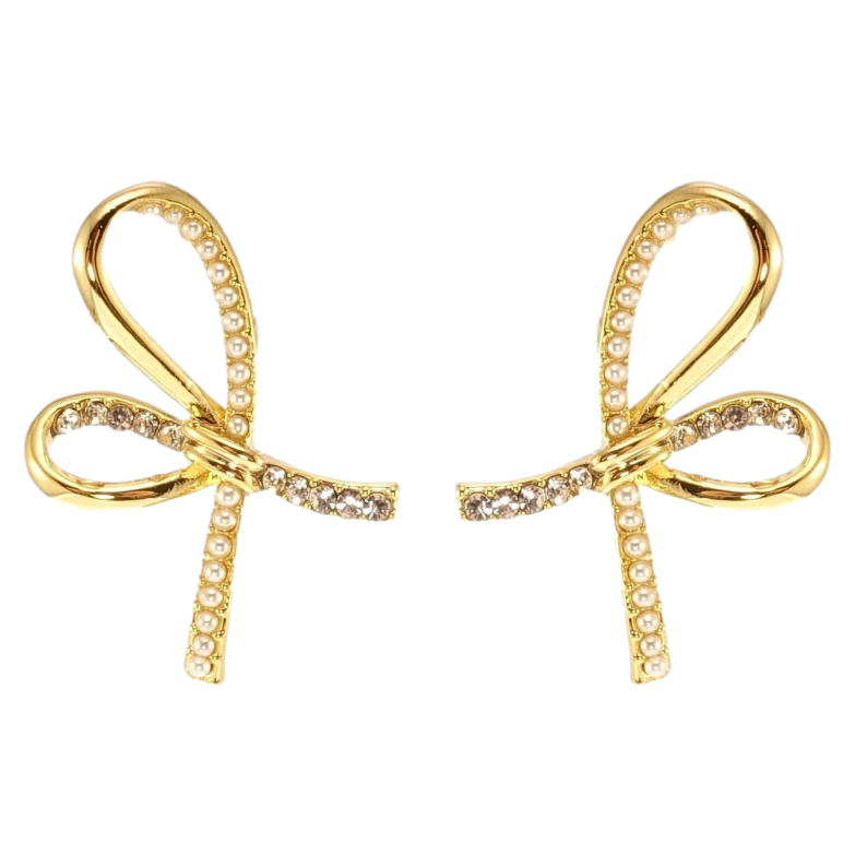 Сережки Xuping JEAN GOUJON Позолота 14K пусети Декоративні бантики фото №18 Сережки Xuping JEAN GOUJON Позолота 14K пусети Декоративні бантики фото №18