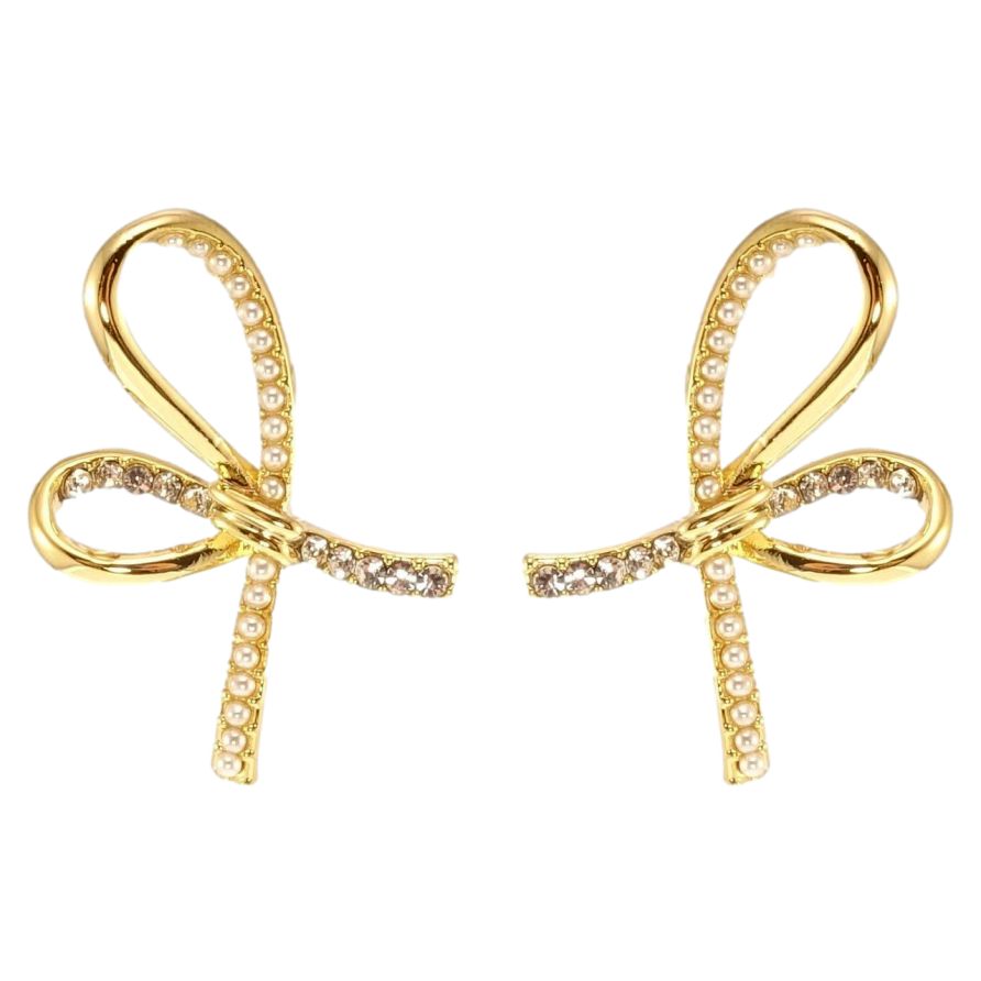 Серьги Xuping JEAN GOUJON Позолота 14K пусеты Декоративные бантики фото №1 Серьги Xuping JEAN GOUJON Позолота 14K пусеты Декоративные бантики фото №1