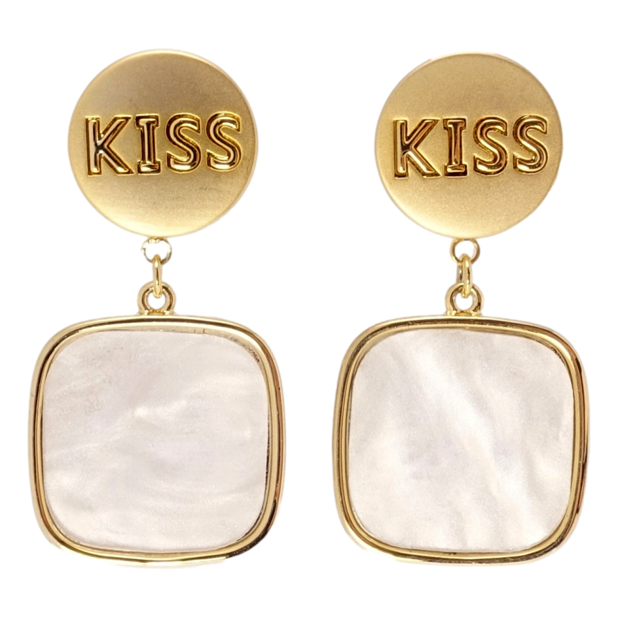 Сережки Xuping JEAN GOUJON Позолота 14K пусети Kiss на один бік фото №1 Сережки Xuping JEAN GOUJON Позолота 14K пусети Kiss на один бік фото №1