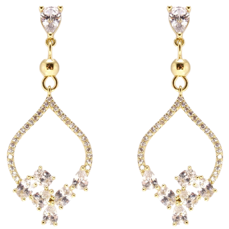 Сережки Xuping JEAN GOUJON Позолота 14K пусети Богема фото №22 Сережки Xuping JEAN GOUJON Позолота 14K пусети Богема фото №22