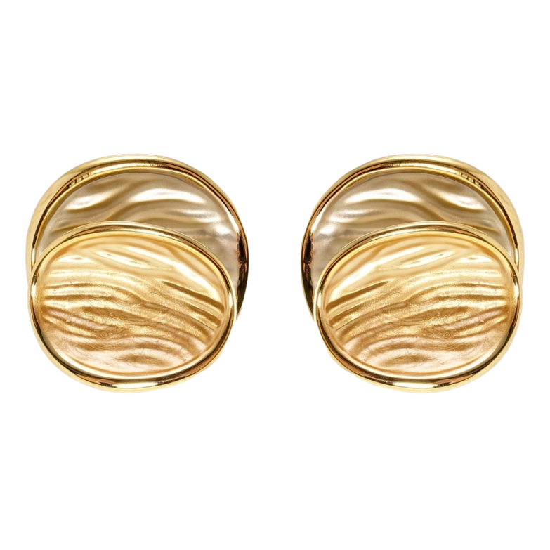 Серьги Xuping JEAN GOUJON Позолота 14K пусеты Прокрашенные овалы фото №1