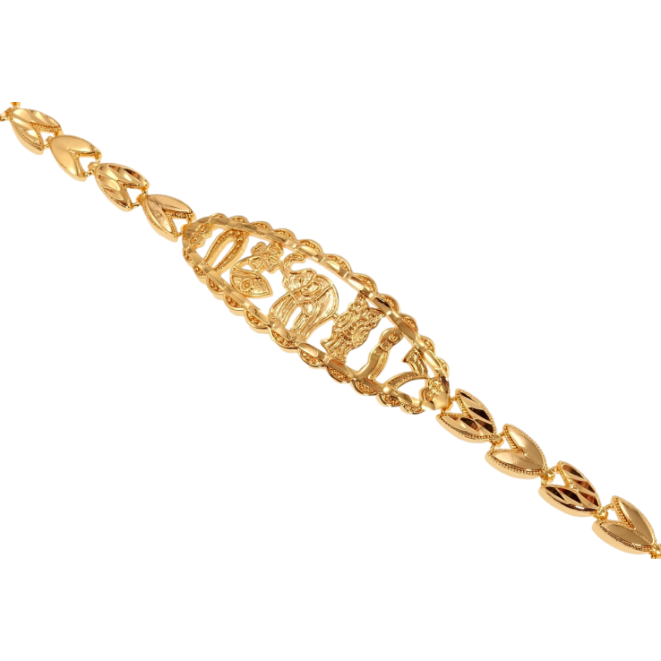 Браслет Xuping M&L Колір 18K Живописний орнамент довжина 20,5см х 6-14мм1 фото №9