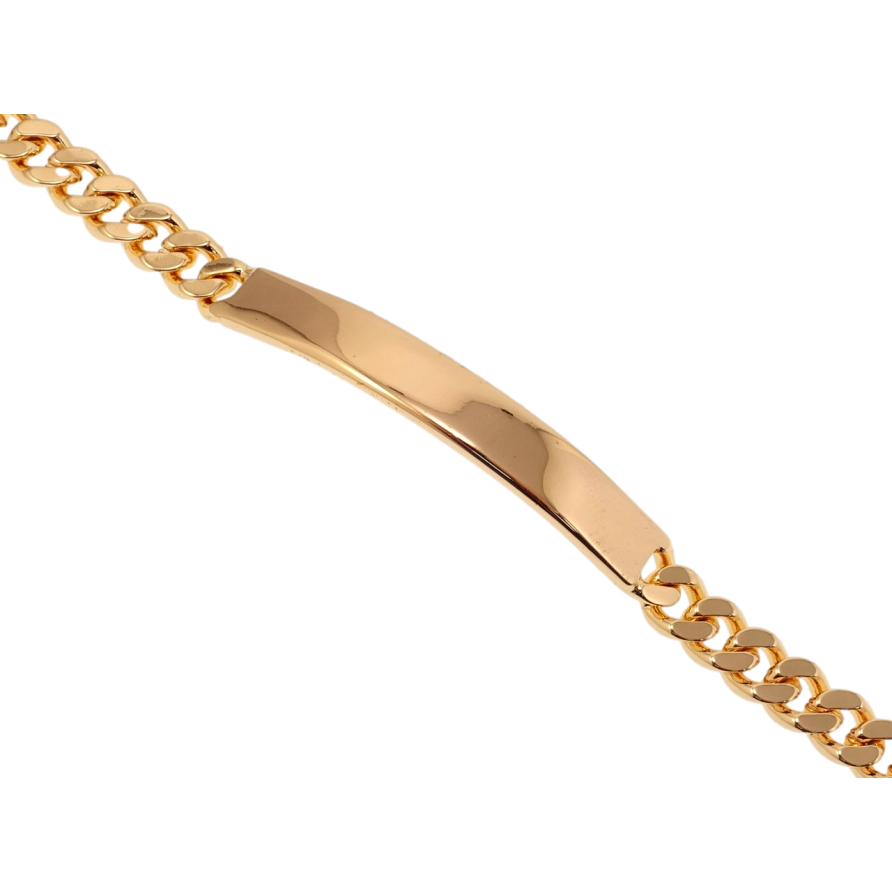 Браслет Xuping M&L Колір 18K Плетіння Панцирне з глянсовою вставкою довжина 20см х 7мм фото №1 Браслет Xuping M&L Колір 18K Плетіння Панцирне з глянсовою вставкою довжина 20см х 7мм фото №1