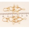 Серьги Xuping Позолота 18K французский замок Авангардные жемчужные подвески фото №2 Серьги Xuping Позолота 18K французский замок Авангардные жемчужные подвески фото №2