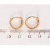 Серьги Xuping Позолота 18K колечки Символичный орнамент с меандровым узором напылением фото №2 Серьги Xuping Позолота 18K колечки Символичный орнамент с меандровым узором напылением фото №2