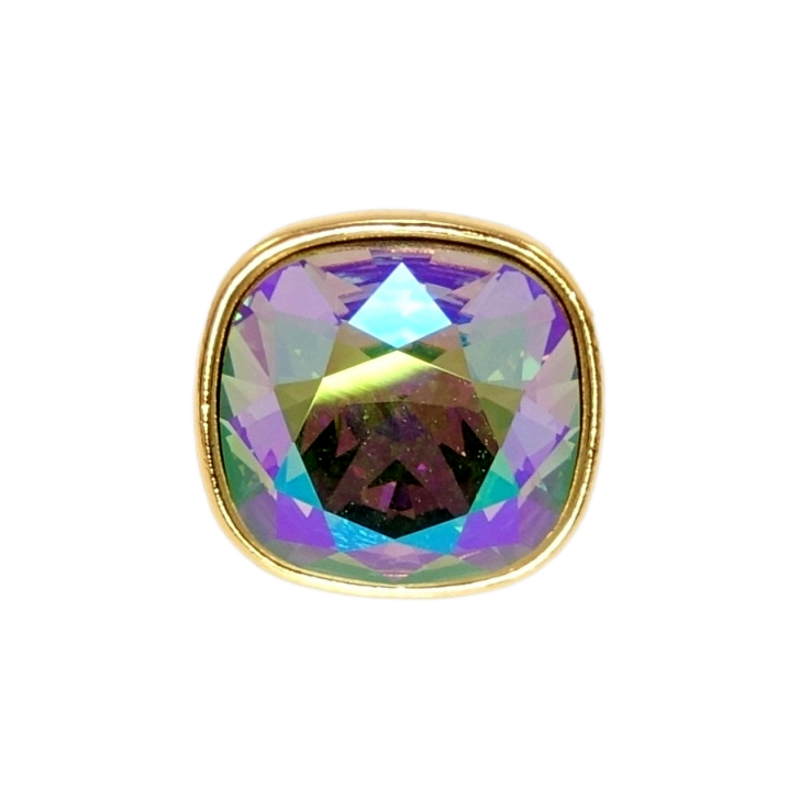Брошка Xuping колір 14K з кристалами Swarovski Кристал Paradise Shine 14х14мм фото №10