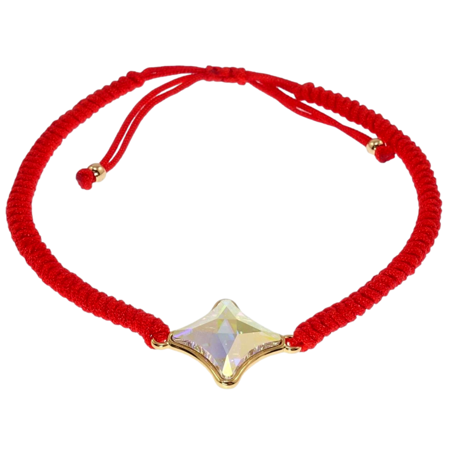 Браслет Xuping цвет 18K с кр-ми Swarovski Кристалл АВ на затяжке д.16-24см х 4мм фото №1