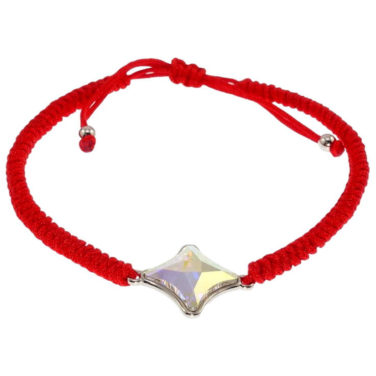 Браслет Xuping цвет Родий с кр-ми Swarovski Кристалл АВ на затяжке д.16-24см х 4мм капроновый шнурок фото №23 Браслет Xuping цвет Родий с кр-ми Swarovski Кристалл АВ на затяжке д.16-24см х 4мм капроновый шнурок фото №23